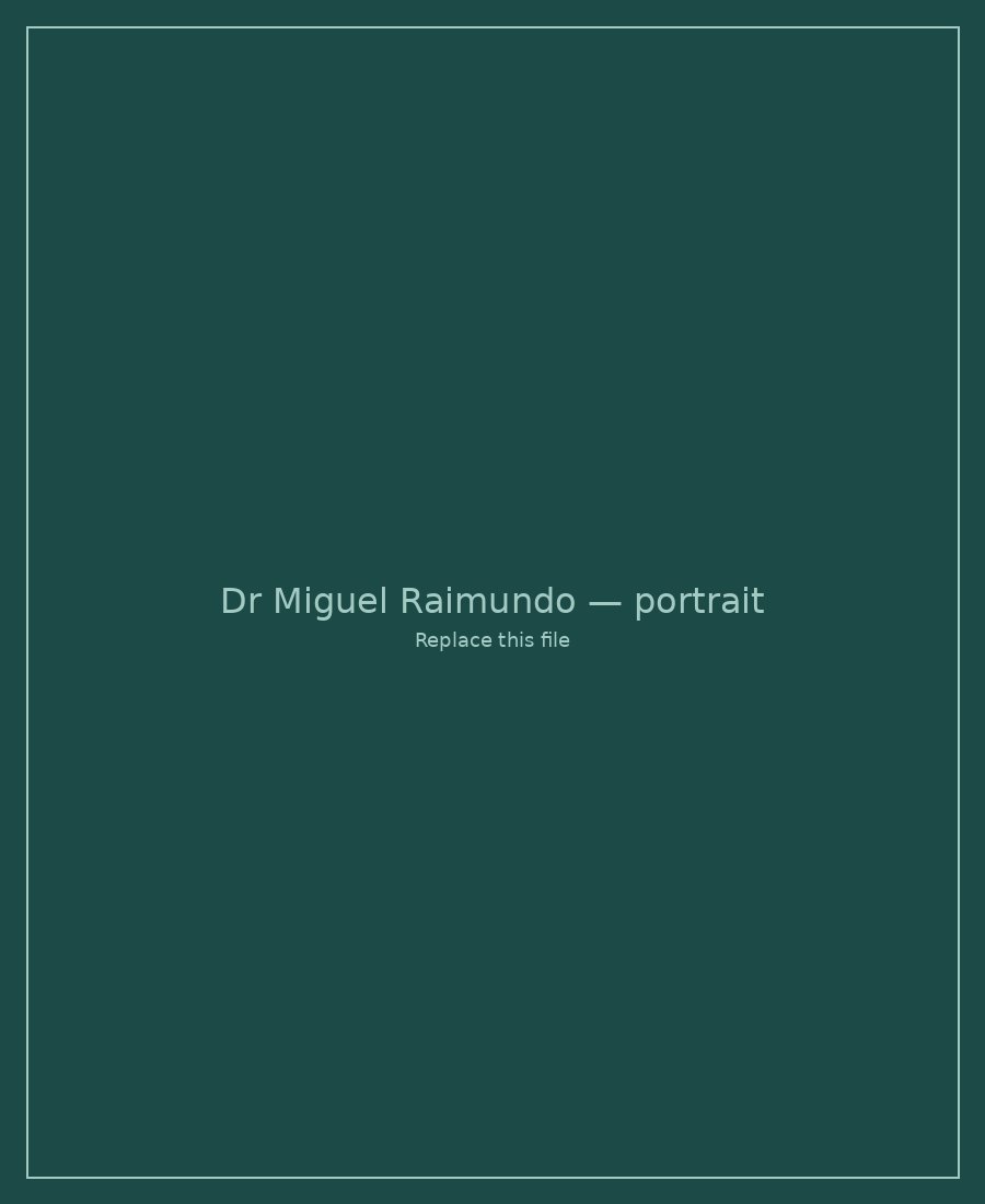 Dr Miguel Raimundo, fertility specialist